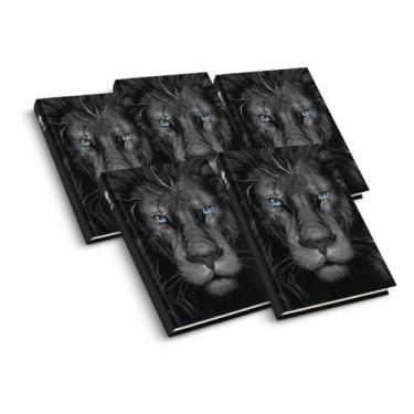 Imagem de Kit com 5 Bíblias do Leão Grafite - Capa Dura - NTLH - BOOK7