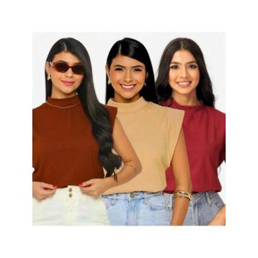 Imagem de KIT 3 Unidades Camiseta Muscle Tee Regata Ampla de Ombreira - Audax, M