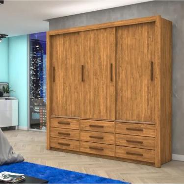 Imagem de Guarda Roupa Anjos Sem Espelho Cinamomo - Carioca Móveis