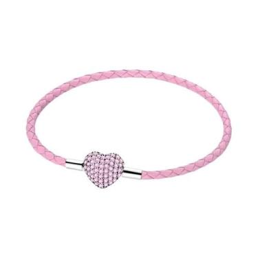 Imagem de Pulseira De Charme Em Prata Esterlina 925 Para Mulheres, 17-20CM, Cruz
