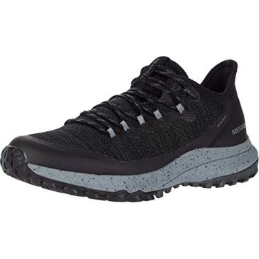 Imagem de Merrell Bravada Tênis de caminhada feminino impermeável, Preto/cinza, 8.5