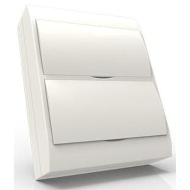 Imagem de Quadro de Distribuição Para 24 Disjuntores Din Sobrepor Branco - Enerb