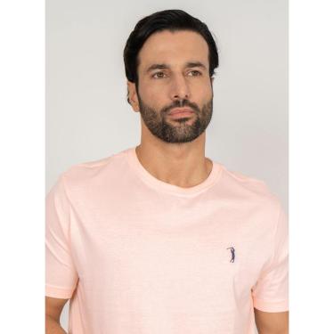 Imagem de Camiseta Aleatory Lisa Rosa Claro-Masculino