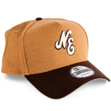 Imagem de Boné New era 9FORTY A-Frame Branded Marrom Original-Unissex