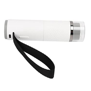 Imagem de Generic Microscópio Digital Sem Fio, Posicionamento Preciso Microscópio Portátil WiFi 2MP Tipo C Porta de Carregamento 50X-1000X Ampliação 1280x720P para Inspeção do Couro Cabeludo (Branco)