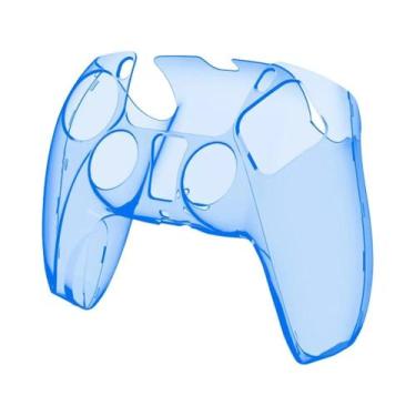 Imagem de Capa Protetora Transparente Ultra Fina Para Controle DualSense PS5 Par