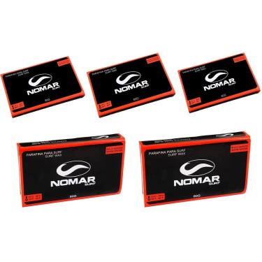 Imagem de Kit 5Un Parafina Nomar Surf Água Quente 80G