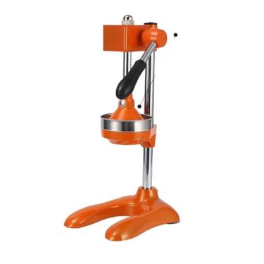 Imagem de Espremedor de ferro fundido resistente – Espremedor manual de frutas para suco de laranja fresco, fácil de usar (laranja)