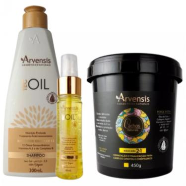 Imagem de Kit Arvensis Tec Oil Shampoo E Finalizador + Máscara 2x1