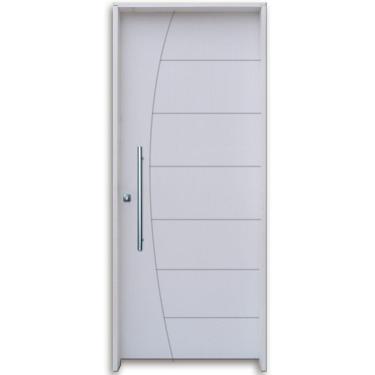 Imagem de Porta de Madeira Hdf Primer Puxador Reto 2,10x0,82 Direita