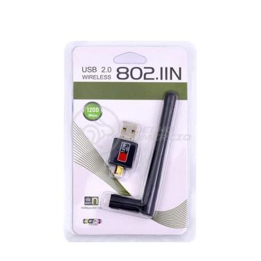 Imagem de Antena Usb 2.0 Receptor De Wifi Wireless 1200Mbps 802.Inn