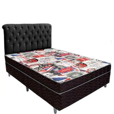 Imagem de Cama Box Casal Conjugada Ortopédico Premium (10cm)