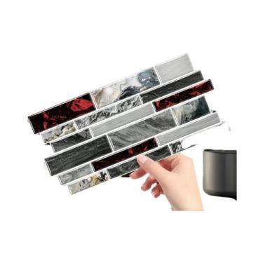 Imagem de Adesivos De Azulejos Autocolantes Para Cozinha, Banheiro, Quarto, 12, 