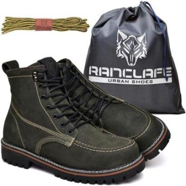 Imagem de Bota Coturno Masculina Ranclafe em Couro Nobuk-Masculino