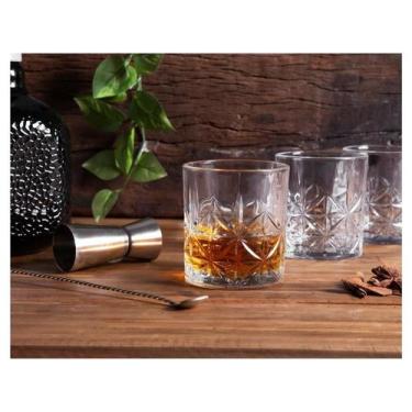 Imagem de Conjunto de 12 Copos Stella para Whisky de Vidro 300ml Wolff - Haus