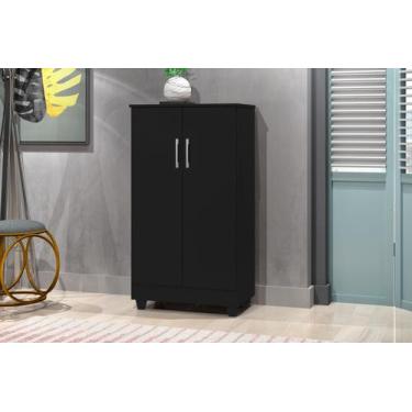 Imagem de Armário Smart Organizador Multiuso 2 Portas E 3 Prateleiras - J & A Mó