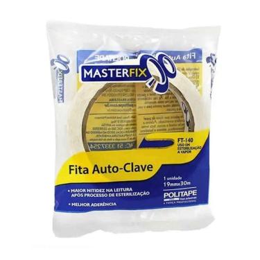 Imagem de Fita Adesiva Autoclave 19mmx30mm Masterfix