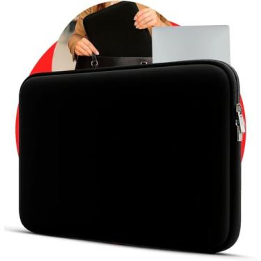 Imagem de Capa Case De Note Notebook Neoprene 14/15/17 C/Preto Nf Capa 15.6 Polegadas Preto (15,6 polegadas)