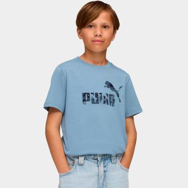 Imagem de Camiseta Infantil Puma Camo Menino-Masculino