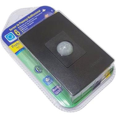 Imagem de Sensor de Presença Embutir Qi2m Preto - QUALITRONIX