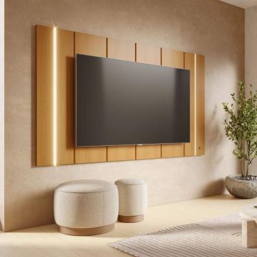 Imagem de Painel para Tv 75 Polegadas com Led 240cm Maggiore Naturale