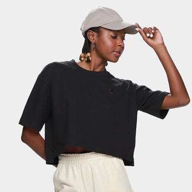 Imagem de Cropped New Balance Small Logo Feminina-Feminino