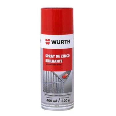 Imagem de Spray De Zinco Brilhante Galvanização A Frio - Wurth 400Ml - wurth3523