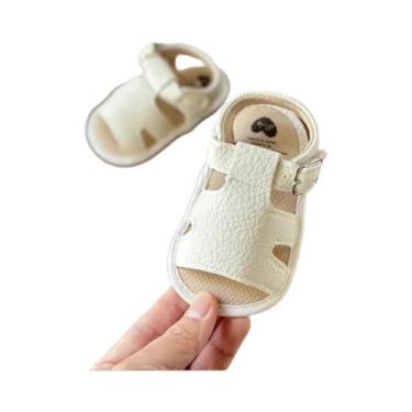 Imagem de Sandálias Abertas Para Bebês Meninos Recém-Nascidos, Confortáveis, Res