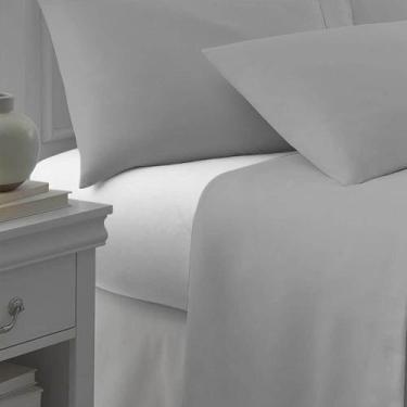 Imagem de Lençol Solteiro Profissional 180 Fios 100% Algodão com Elástico - Line