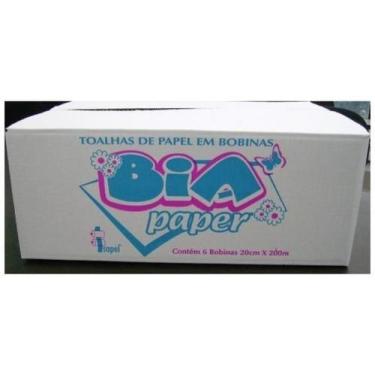 Imagem de Toalha bobina 20x200x6 Bia Paper extra Isapel