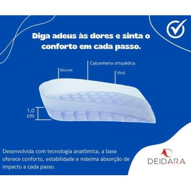 Imagem de Calcanheira Vinil silicone Palmilha Esporão e Facite Original - Deidar
