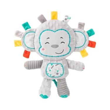 Imagem de Brinquedos Sensoriais De Pelúcia Macia Para Bebês Com Chocalhos Embuti