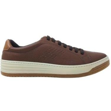 Imagem de Sapatênis Masculino Casual Dia a Dia Passeio Trabalho em Couro Calce Fácil Ultra Conforto Free Way L-Masculino