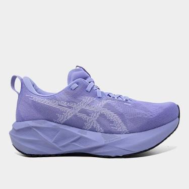 Imagem de Tênis Asics Novablast 5 Feminino, Roxo, 35