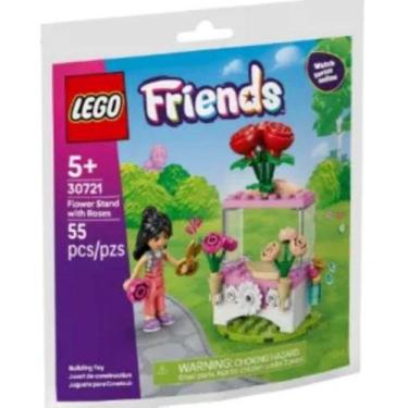 Imagem de LEGO Friends 30721 Banca de Flores com Rosas (Polybag)