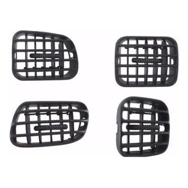 Imagem de Kit Difusor Ar Central S10/ Blazer Central/lateral 2001/2011 - Claupla