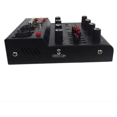 Imagem de Interface Mesa De Audio Mix 2 Lexsen 4 Canais Usb/bt/+48ph