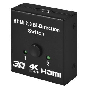 Imagem de Divisor HdmI Evus C-081 4K 2 Saidas 1 Entrada 1,8m