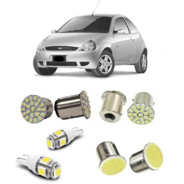 Imagem de Lâmpadas Led 6k Traseira Pisca Seta Ré Freio Ka 2002 a 2009 - AUTOVEX
