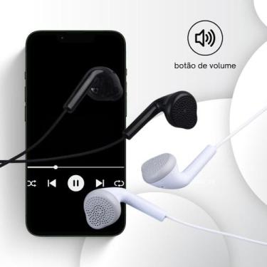 Imagem de Fone De Ouvido Com Fio Microfone Intra-Auricular P2 Audio - Fone de Ou