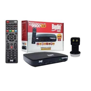 Imagem de Receptor antena Parabólica Tv digital Banda Ku s/mensalidade + LNB Dup