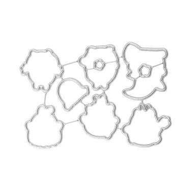 Imagem de Carimbos Transparentes E Matrizes De Corte Para Scrapbooking DIY, Arte