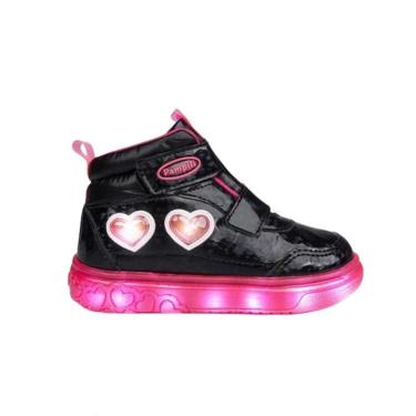 Imagem de Pampili Sneaker De Luz 4D Preto-Feminino