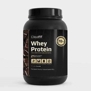 Imagem de Whey Protein Concentrado 100 WCP com 70 por cento de proteína pura 900gr-Unissex
