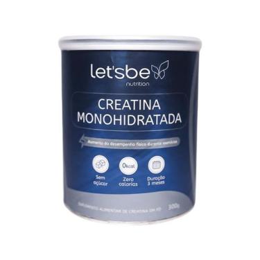 Imagem de Creatina Monohidratada - 300g Sem Sabor - Lets Be Nutrition - LetsBe
