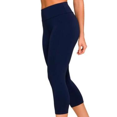 Imagem de Calça Corsário Selene Sport 20895.003 Feminina Fitness Básica Microfib