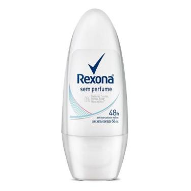 Imagem de Desodorante rexona roll-on sem perfume 50ml - UNILEVER
