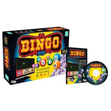 Imagem de Jogo de Tabuleiro Bingo com DVD e 320 Cartelas - 1054 - Nig