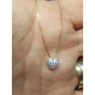 Imagem de Tornozeleira com Pingente 8 mm Diamantes Peso 1.17 Gramas 27 Cm Fio 0.