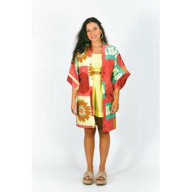 Imagem de Kimono flora estampa amor - LA GAIA, M